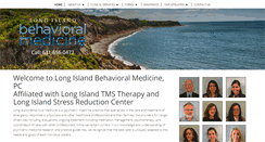 Desktop Screenshot of longislandbehavioralmedicine.com